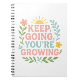 あなたは保成長するやる気を起こさせるフローラ ノートブック