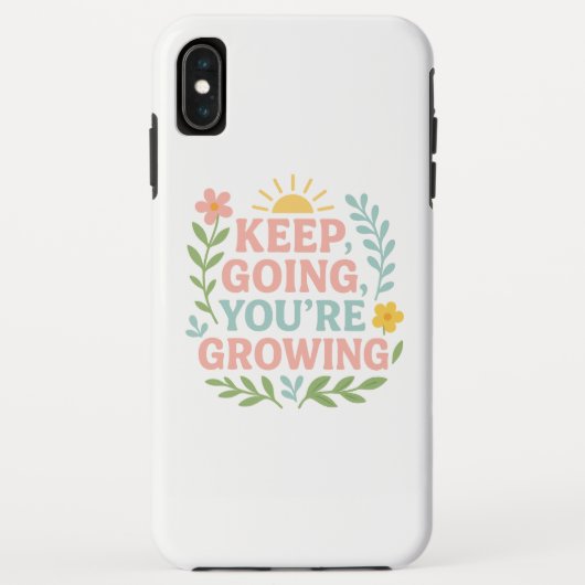 あなたは保成長するやる気を起こさせるフローラ Case-Mate iPhoneケース (裏面)