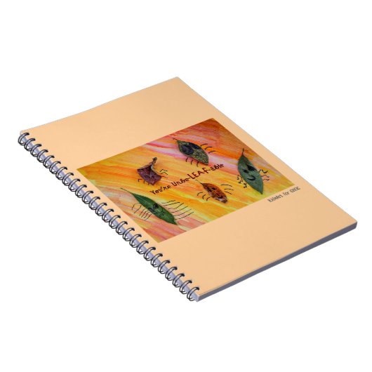 「あなたは信じられないほど素敵!」 - CHOCのための子供たちの作品 ノートブック (右側)