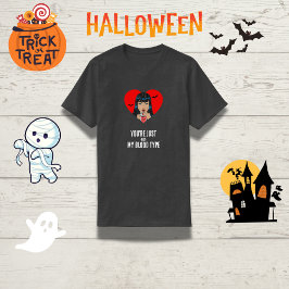 「あなたは俺の血液型じゃない」ヴァンパイアおもしろいン Tシャツ