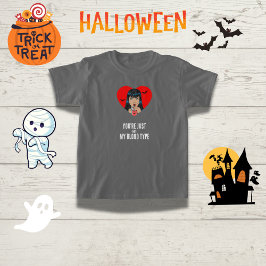 「あなたは俺の血液型じゃない」ヴァンパイアおもしろいン Tシャツ