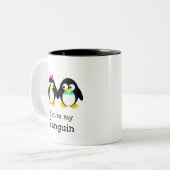 あなたは僕のペンギン ツートーンマグカップ (正面左)