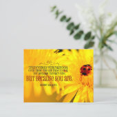 「あなたは優しい」感動的引用文 ポストカード (スタンド正面)