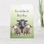 あなたは優れた勇気付けられるおもしろいユーモア カード (正面)