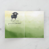 あなたは優れた勇気付けられるおもしろいユーモア カード (内部)