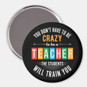 あなたは先生でなくてもよ熱狂するおもしろいい マグネット (正面/裏面)