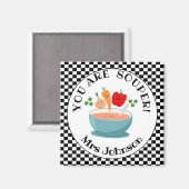 あなたは先生感謝の贈り物 マグネット (正面/裏面)