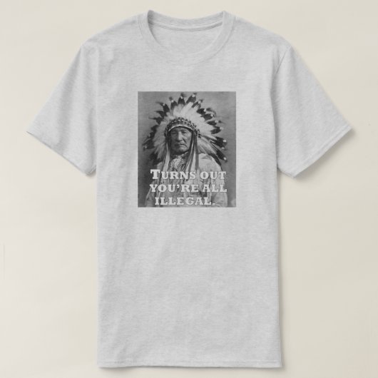 あなたは全て違法になる。 Tシャツ (デザイン正面)