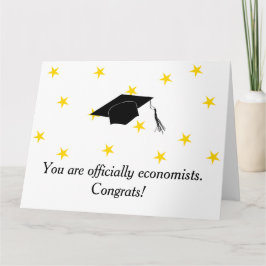 あなたは公式エコノミストおめでとう! カード