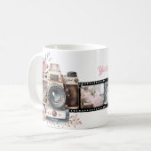 あなたは写真完 | ヴィンテージ(写真付き) コーヒーマグカップ (正面左)