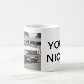 あなたは刻みを付けられたマグ コーヒーマグカップ (中央)