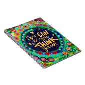 あなたは勇気付けられるインスピリシティカラフル ノートブック (右側)