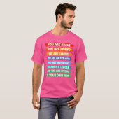 あなたは勇者 友達へのギフト Tシャツ (正面フル)
