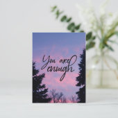 あなたは十分である ポストカード (スタンド正面)