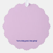 あなたは十分なスケーラブルオーナメント- Happy Cloud & オーナメントカード (裏面)