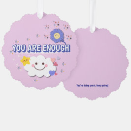 あなたは十分なスケーラブルオーナメント- Happy Cloud & オーナメントカード