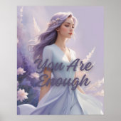 あなたは十分な引用文ウォールアートだ ポスター (正面)