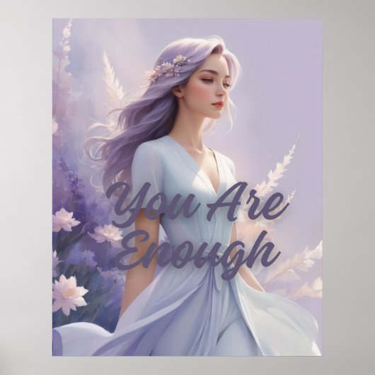 あなたは十分な引用文ウォールアートだ ポスター (正面)