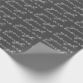 あなたは十分な感動的引用文白黒 ラッピングペーパー (角)