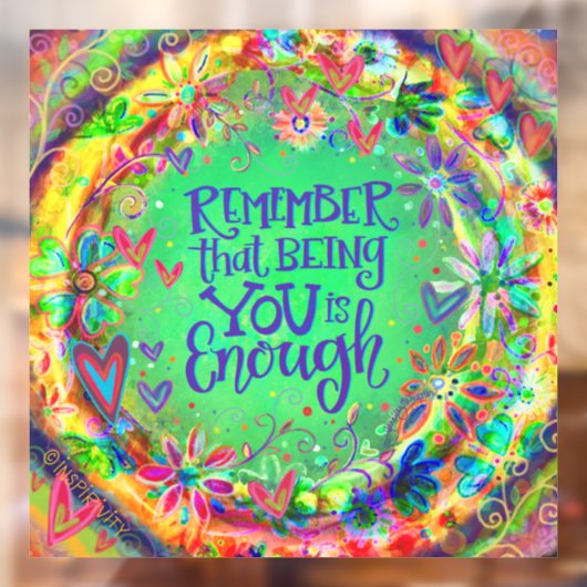 あなたは十分な"インスピレーション"ウィンドウが貼り付いている ウィンドウサイン (シート2)