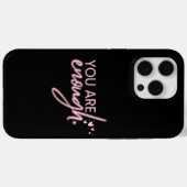 あなたは十分に素晴らしい Case-Mate iPhoneケース (裏面 (横))