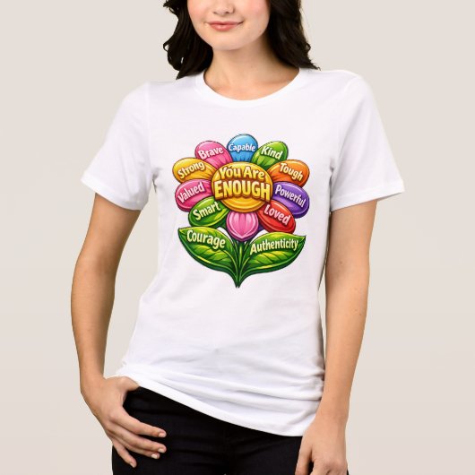 あなたは十分 トライブレンドTシャツ (正面)