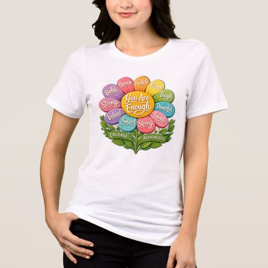 あなたは十分 トライブレンドTシャツ (正面)