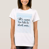 あなたは十分 Tシャツ (正面)