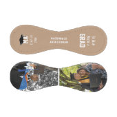 あなたは卒業して嬉しい2フォトモノグラム卒業 野球ボール (パネル)