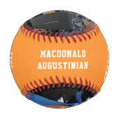 あなたは卒業して嬉しい2フォトモノグラム卒業 野球ボール (正面)