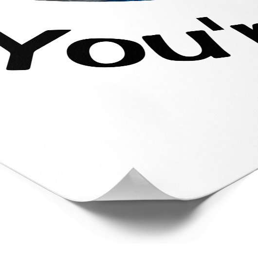 あなたは単なるパパ...あなたは犬のパパはパーソナライズ ポスター (角)