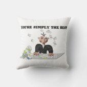 あなたは単に最高の文字 クッション (裏面)