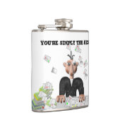 あなたは単に最高の文字 フラスク (右)