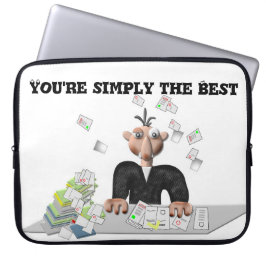 あなたは単に最高の文字 ラップトップスリーブ
