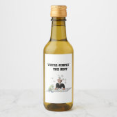 あなたは単に最高の文字 ワインラベル (正面)