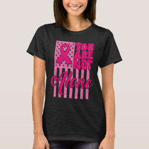 あなたは単独のピンクリボン乳がん粟粒 Tシャツ