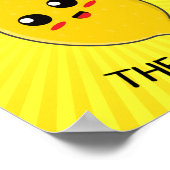 あなたは単純に最も美味しいフードプン ポスター (角)