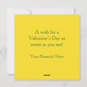 あなたは単純に最高のバレンタインデーカスタムン シーズンカード (裏面)