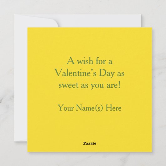 あなたは単純に最高のバレンタインデーカスタムン シーズンカード (裏面)