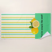 あなたは単純に最高！ビーチタオル ビーチタオル (正面)