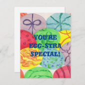 あなたは卵ストラ特別イースターエッグカード シーズンカード (正面/裏面)