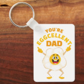 あなたは卵パパ父の日誕生日卵 キーホルダー (正面)