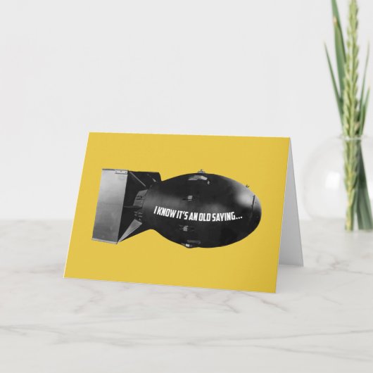 あなたは原爆フレンズのカード カード (正面)