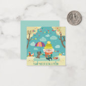 あなたは友達になってくれてありがとう ノートカード (正面/裏面インサイチュ)