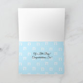 あなたは叔母になる予定のベビー妊娠の発表 カード (内部)