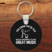 あなたは古いおもしろい引用文 キーホルダー (裏面)