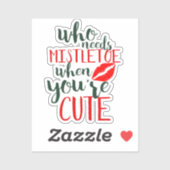 あなたは可愛いときに足の指が必要な人 シール (シート)