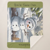 あなたは可愛い シェルパブランケット (正面)