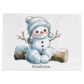 あなたは可愛い ラージペーパーバッグ (裏面)