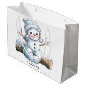 あなたは可愛い ラージペーパーバッグ (裏面アングル)